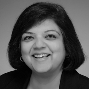 headshot of Sujata Madan